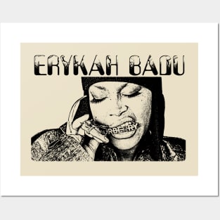 Erykah Badu Posters and Art